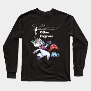 Other Engineer Unicorn Me Long Sleeve T-Shirt